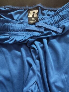 Russell Athletic Royal Blue Drawstring Athletic Shorts